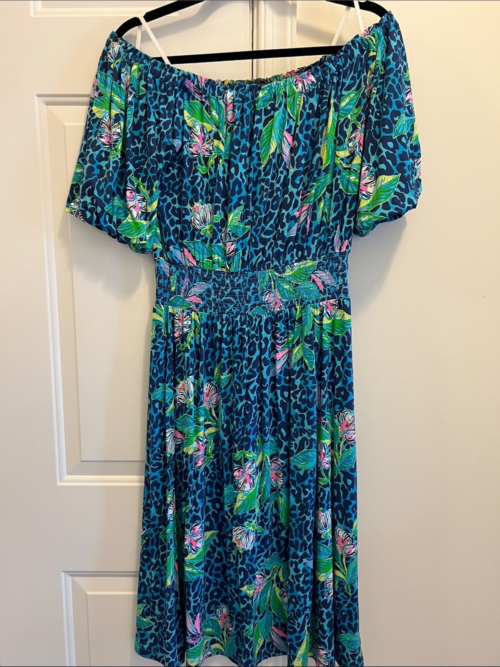Lilly Pulitzer size M Camille Dress in Formentere Turquoise